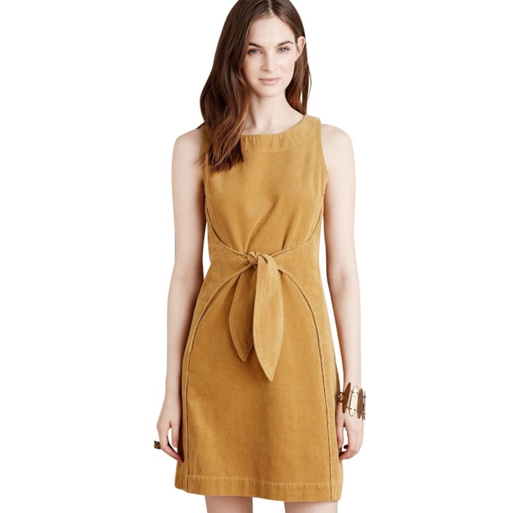 NWT Anthropologie Holding Horses Corduroy Dress - Picture 10 of 10
